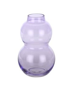 EGLO Staklena vaza Bevate, ljubičasta