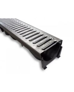 Slivnik Kanalica sa Metalnom Rešetkom 100cm Twister - 632-1