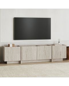NORDURE TV komoda Lowen, krem