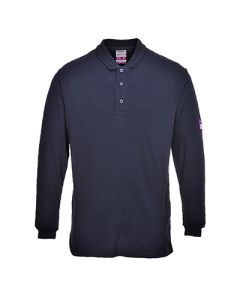 PORTWEST Polo majica sa dugim rukavima FR10 - vatrootporna antistatik, teget - 63548XXXL