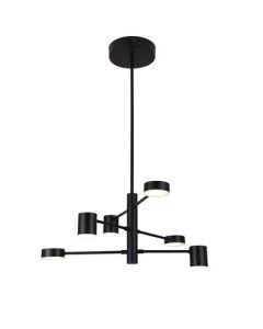 Rabalux Visilica Solomon LED 30W mat crno (6355) - 6355