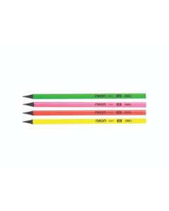 DELI Grafitne olovke trougaone crne - neon 1/12 - 636115