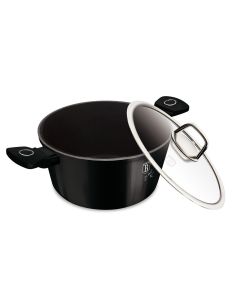BERLINGER HAUS Šerpa sa poklopcem 20cm Black Vantage collection BH-8224S - 491094