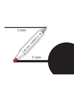 DELI Sketch marker black-120 - 637439