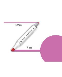 DELI Sketch marker fluorescent rose-125 - 637442