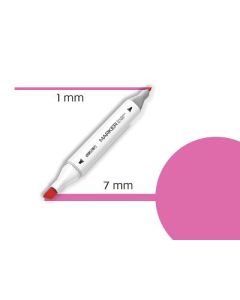 DELI Sketch marker vivid pink-6 - 637503