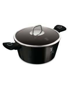BERLINGER HAUS Šerpa sa poklopcem 24cm Black Vantage collection BH-8225S - 491095
