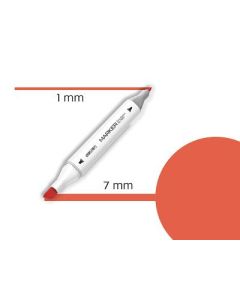 DELI Sketch marker vermilion-14 - 638133