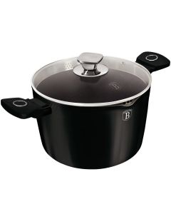 BERLINGER HAUS Šerpa sa poklopcem za kuvanje testa 24cm Black Vantage collection BH-8275S - 491098