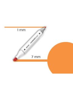 DELI Sketch marker orange-23 - 638852