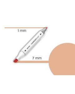DELI Sketch marker salmon pink-25 - 638941
