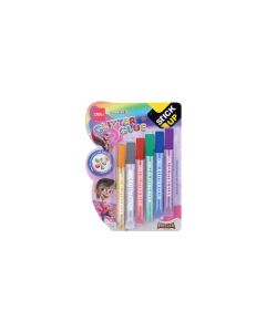DELI Lepak glitter, 6 boja EA71101 - 639298