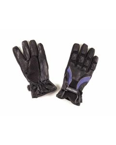 BOTTARI Kožne moto rukavice ljubicaste S - 63990S violet