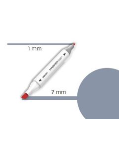DELI Sketch marker cool grey-CG5 - 639953