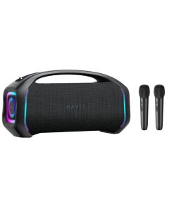 HAVIT Bluetooth zvučnik SK910BT + 2 mikrofona, crna