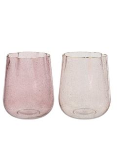 DEKOR DOM Vaza 20cm Transparent - 041179