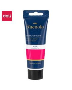 DELI Akrilna boja u tubi pink 75ml - 640736