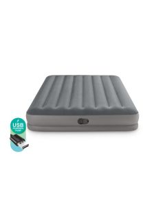INTEX Vazdušni krevet sa ugrađenom USB pumpom 152x203x30cm - 64114