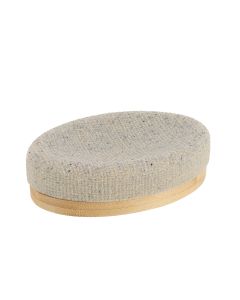 TENDANCE Posuda za sapun 4x13.6 x 9cm Mesh, bambus/bež - 64161104