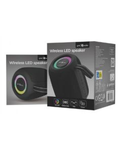 GEMBIRD Bežični Bluetooth zvučnik SPK-BT-LED-05-BK, crna - 47053