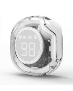 GEMBIRD Bluetooth slušalice TWST-01-W, TWS, LCD, bela - 47075