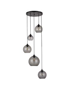 RABALUX Tanesha visilica E27 5X MAX 40W crna - 6440