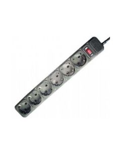 GEMBIRD Protektor SPG6-B-10, 6 mesta, 3m, Crni - 64416