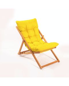 HANAH HOME Baštenska stolica My006, braon/žuta - 644MYD1128