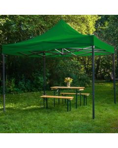 SAVACOOP Sklopivi paviljon 3x4.5m, zelena - 64702