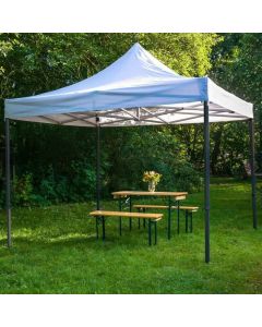 SAVACOOP Sklopivi paviljon 3x6m, bež - 64706