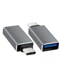 E-GREEN Adapter USB tip C - USB 3.0 M/F crni - 64776
