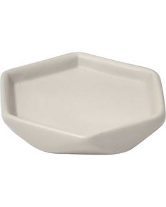 TENDANCE Posuda za sapun Dijamant 2x11,5 cm keramika sivo smeđa - 6480165