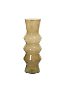 DEKOR DOM Vaza 36cm Recycled glass, braon - 041187