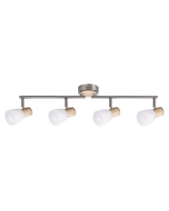 Rabalux Spot rasveta Gavin E14 4x MAX 40W brušeni hrom (6489) - 6489