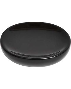 TENDANCE Posuda za sapun Dolomit 12,5x9,5x3 cm keramika crna - 6492103