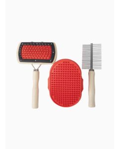 PAWISE Set četka, češalj i masažer - 11556