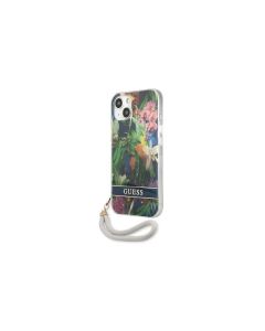 GUESS Futrola za iPhone 13, plava Flower Cord - GSM165209