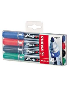 STABILO Permanentni markeri 1.5-2.5mm, set 1/4 - 6514PL