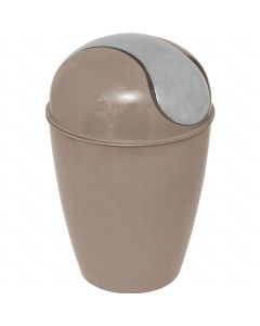 TENDANCE Kanta za smeće s poklopcem 5,6 L polipropilen sivo smeđa
