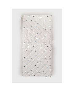 STEFAN Prekrivač dezen frotir 140x200  bež sa plavim srcem 3652-1399