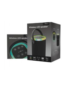 GEMBIRD Bežični Bluetooth zvučnik SPK-BT-LED-06, crna - 47338