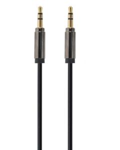 GEMBIRD Kabl CCAP-444-1M 3.5mm stereo plug to 3.5mm stereo plug audio, pozlaceni konektor, 1m