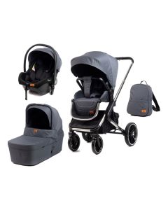 BBO KOLICA ZA BEBE 3u1 (6567) FLEXITRIO - GREY
