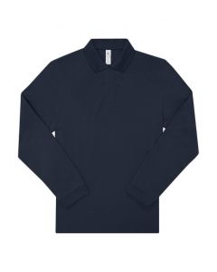 FALK & ROSS Majica polo dugi rukav PU425, teget - 65727-1-1L
