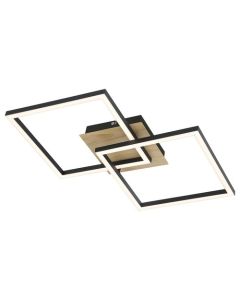 Rabalux Plafonjera Ashton LED 24W mat crno (6589) - 6589-1