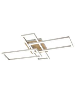 Rabalux Plafonjera Ashton LED 24W brušeni hrom (6590) - 6590-1