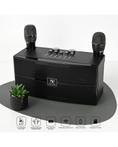 Bluetooth zvucnik sa mikrofonom YS201 crni - 214332