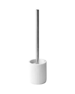TENDANCE Wc četka Pruge 37x9 cm poliresin, bela - 66103100