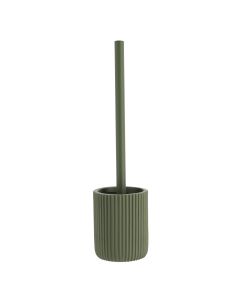 TENDANCE Četka za WC šolju sa držačem 9x37cm, poliresin/zelena - 66103143