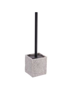 TENDANCE Četka za WC šolju sa držačem 37x10x10cm, poliresin/siva - 66120180